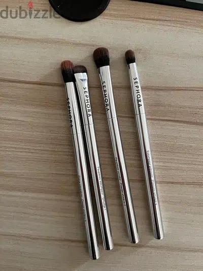 sephora - 4 make up brushes - limited edition