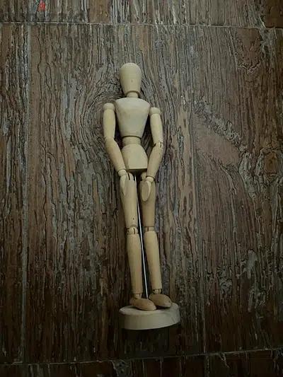 wooden doll - drawing