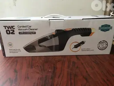 Car Cleaner Vacuum LED Light + Free Delivery