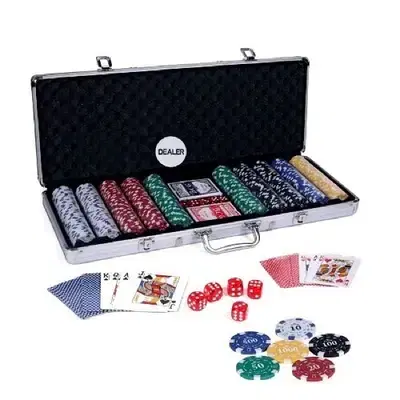 Poker 500 chips (12grams) Numbers