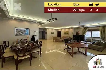 Sheileh 220m2 + 30m2 Terrace | Upgraded | Prime Location | Catch | Sheileh 220m2 + 30m2 Terrace | Upgraded | Prime Location | Catch |