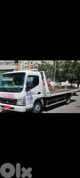 بلاطة هيدروليك لنقل جميع السيارت 24//24