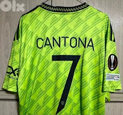 Manchester United 2022 away adidas kit cantona 7  for five dollars