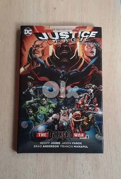 Justice League Volume 8 The Darkseid War  Part 2 Graphic Novel.