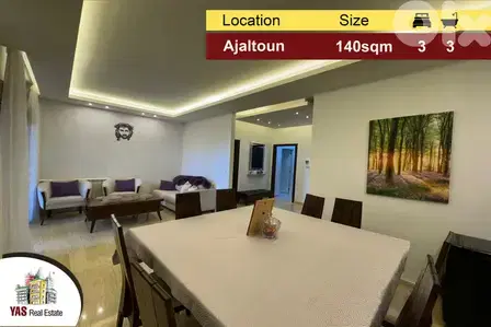 Ajaltoun 140m2 | Upgraded | Open View | Luxurious | Catch |