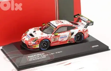 Porsche GT3 R 2020 diecast car model 1;43.