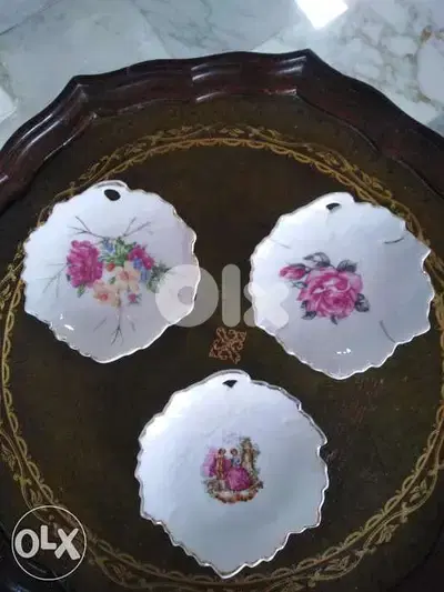 صحون للتعليق عدد 3 مقاس صغير 10 سم