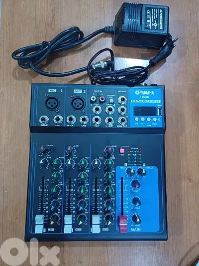 mixer 4ch with usb bluetooth