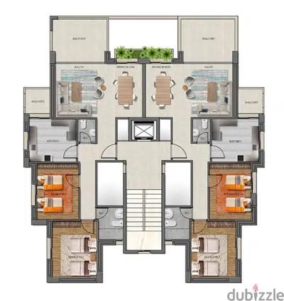 PAYMENT FACILITIES- Under Construction Apartment in Atchaneh, Metn