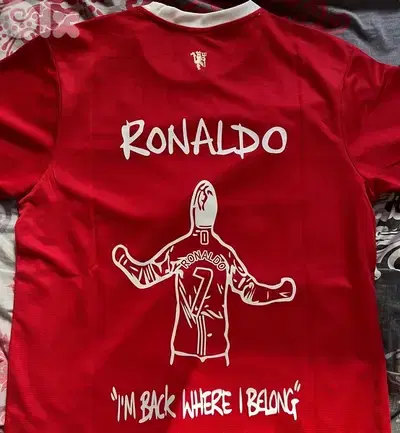 Manchester United icon Cr7 cristiano Ronaldo 7 special edition jersey