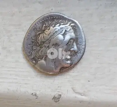 Ancient Greek Ptolemy II silver Tetradrachm year 125 BC