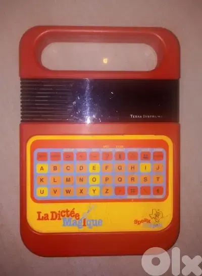 La dictee magique by "texas instruments" vintage 1978 kids toy working