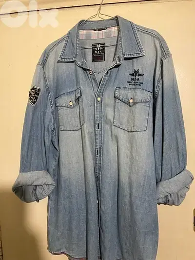NZA new zealand jeans shirt size xxl