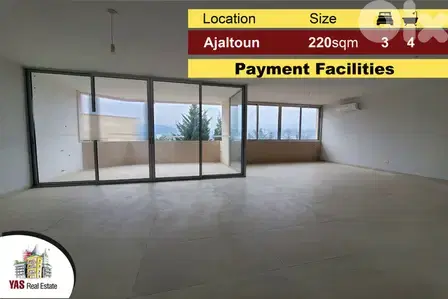 Ajaltoun 220m2 | Private Street | Payment Facilities | DA |