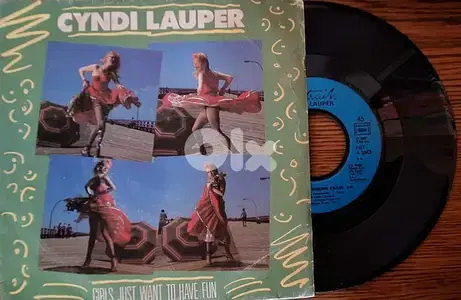Cyndi Lauper - girls  just want to have fun -vinyLP