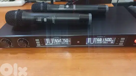mascot 2 mic wireless new in box