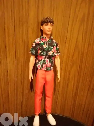 FASHIONISTAS184 KEN Mattel Brunette Cropped Great doll+Outfit+Shoes=18
