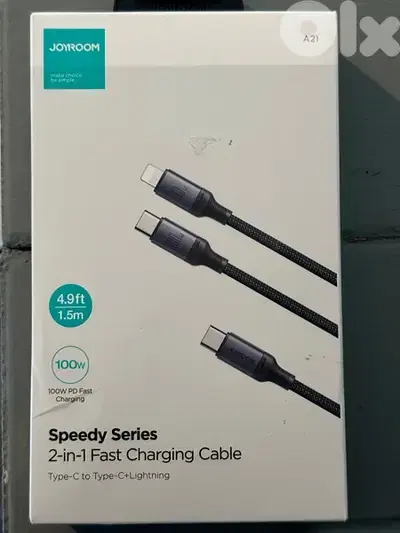 JoyRoom 2-in-1 Fast Charging Cable