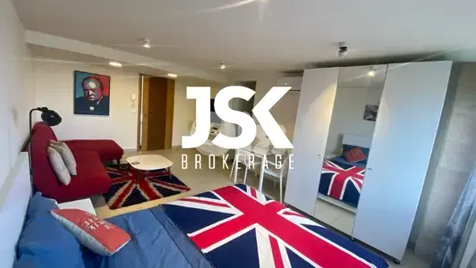 L14097-Fully Furnished Studio for Rent In Dik El Mehdi