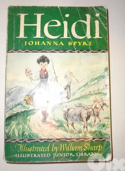 Johanna Spyris "Heidi" classic story book