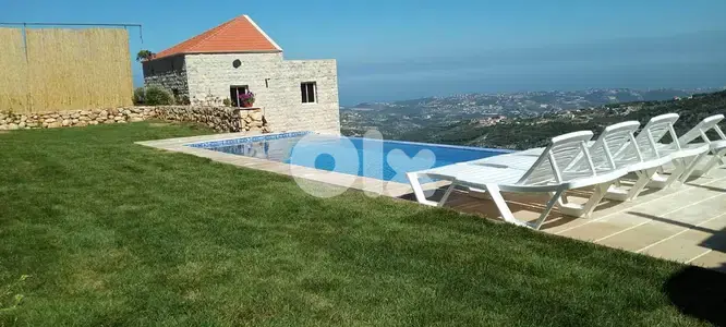 L07787-Villa for Sale in a Calm Area in Aleleh Batroun