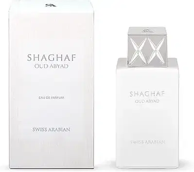 Swiss Arabian Shaghaf Oud Abyad Unisex Eau de Perfume, 75 ml