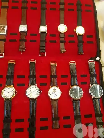 Pack of 10 elegant watches