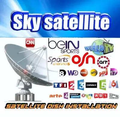 SKY-SAT Uk-S67(تركيب ستلايت )