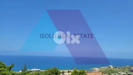 813 m2 land + open sea view for sale in Berbara-أرض للبيع في بربارة