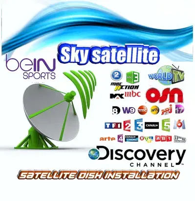 SKY-SAT Uk-M24 (تركيب دش ستلايت )