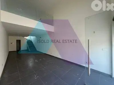 NEW 90 m2 duplex store for sale in Jbeil Town ,PRIME LOCATION- جبيل