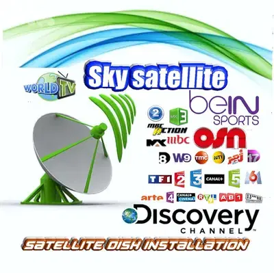 SKY-SAT Uk-M27(تركيب دش ستلايت )