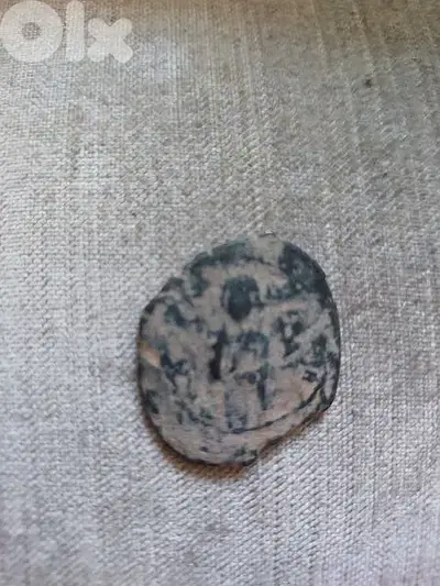 Jesus Christ Coin Eastern Roman Empire year 976 AD Emperor Basil II