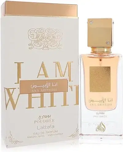 Lattafa Ana Abiyedh Poudree Eau de Parfum, 60ml