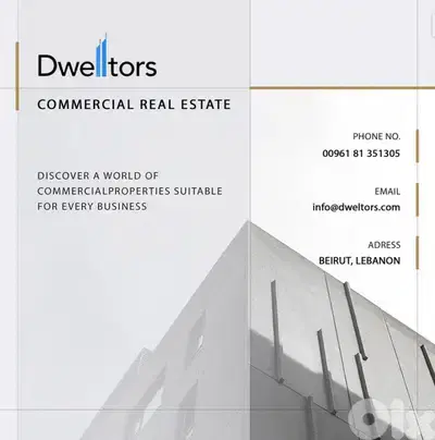 Warehouse for sale in ROUMIEH - 1200 MT2 - 4 MT Height