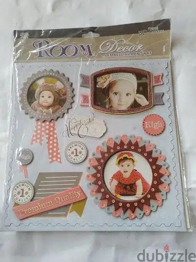 3D frame stickers