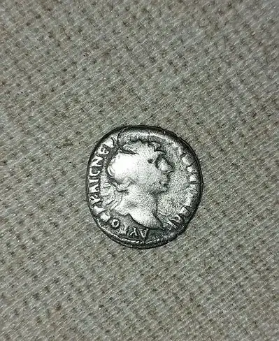 Trajan Roman   silver Denarius Ancient Roman coin 98 _117 AD