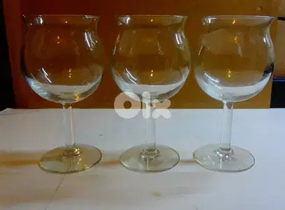 Drink / cocktail glasses set of 3