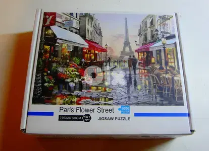 Paris flower street puzzle 1000 pcs 70*50cm