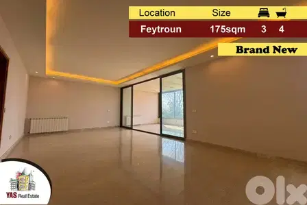 Feytroun | Irani Project 175m2 | Brand New | High End | DA |