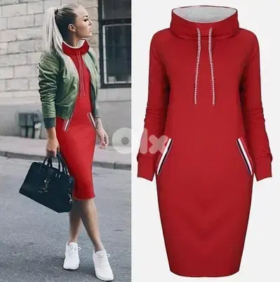 red sport dress turkey hight quality