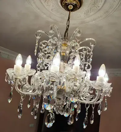 Crystal chandeliers. (Revised Price)