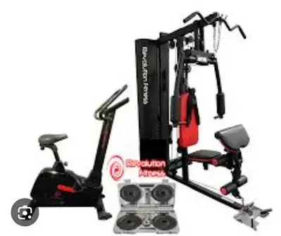 Home gym plus Bike and body scale  FOR 750$ from GEO SPORT 03027072