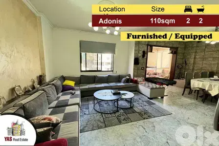 Adonis 110m2 | Furnished & Equipped | Renovated | Partial View | IV |