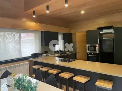Chalet for sale in Ouyoun El Siman/ Garden/ Furnished/ Decorated