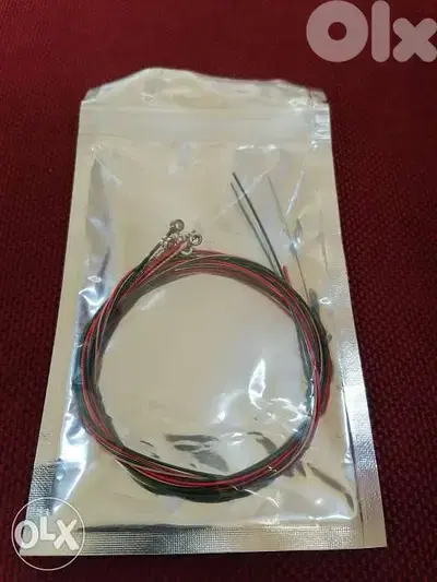 New Acoustic Guitar Strings - Colorful