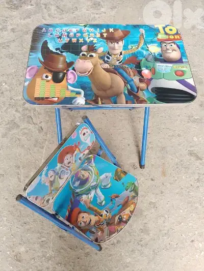 table and chair toy story