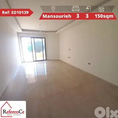 Brand New Aparrment in Mansourieh شقة جديدة في المنصورية
