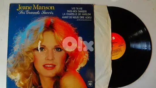 Jeane Manson - Les grands succes vinyl
