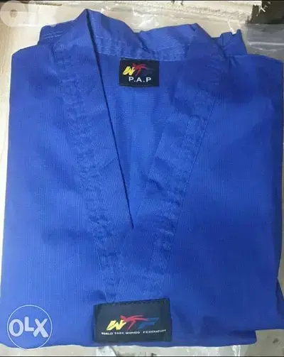 Taekwondo blue uniform